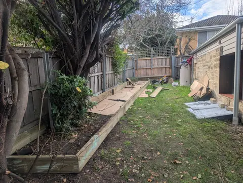 Edged planted garden project image 1